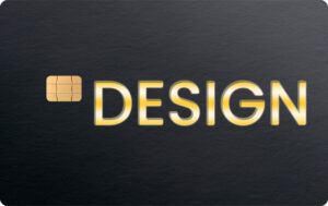 Matte Black - Gold Design